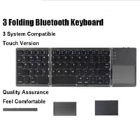 Opvouwbaar Bluetooth-toetsenbord - inc. touchpad