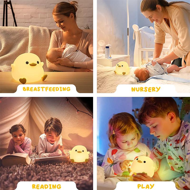 Dodo Duck Buddy Lamp - Geruststellende Nachtlamp voor een betere slaap van uw kind