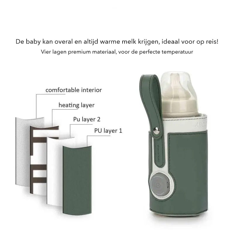 Smart Mama flessenwarmer voor onderweg