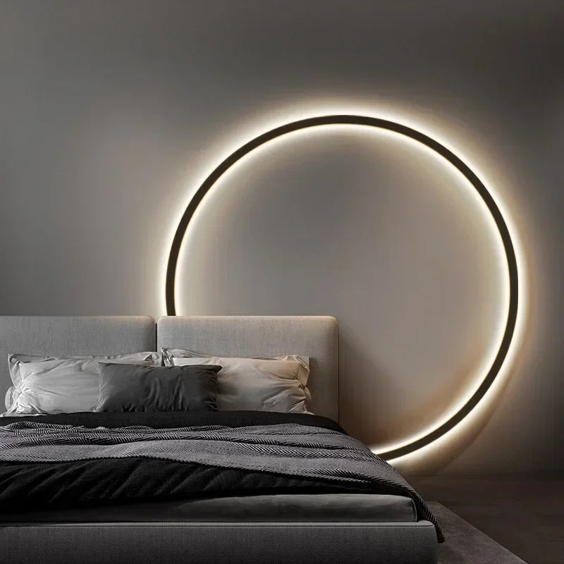 LED Ring Wandlamp