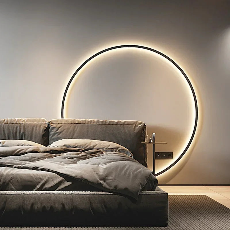 LED Ring Wandlamp