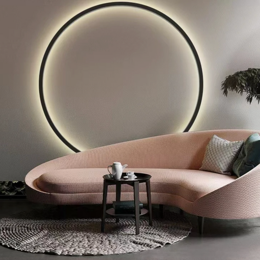 LED Ring Wandlamp