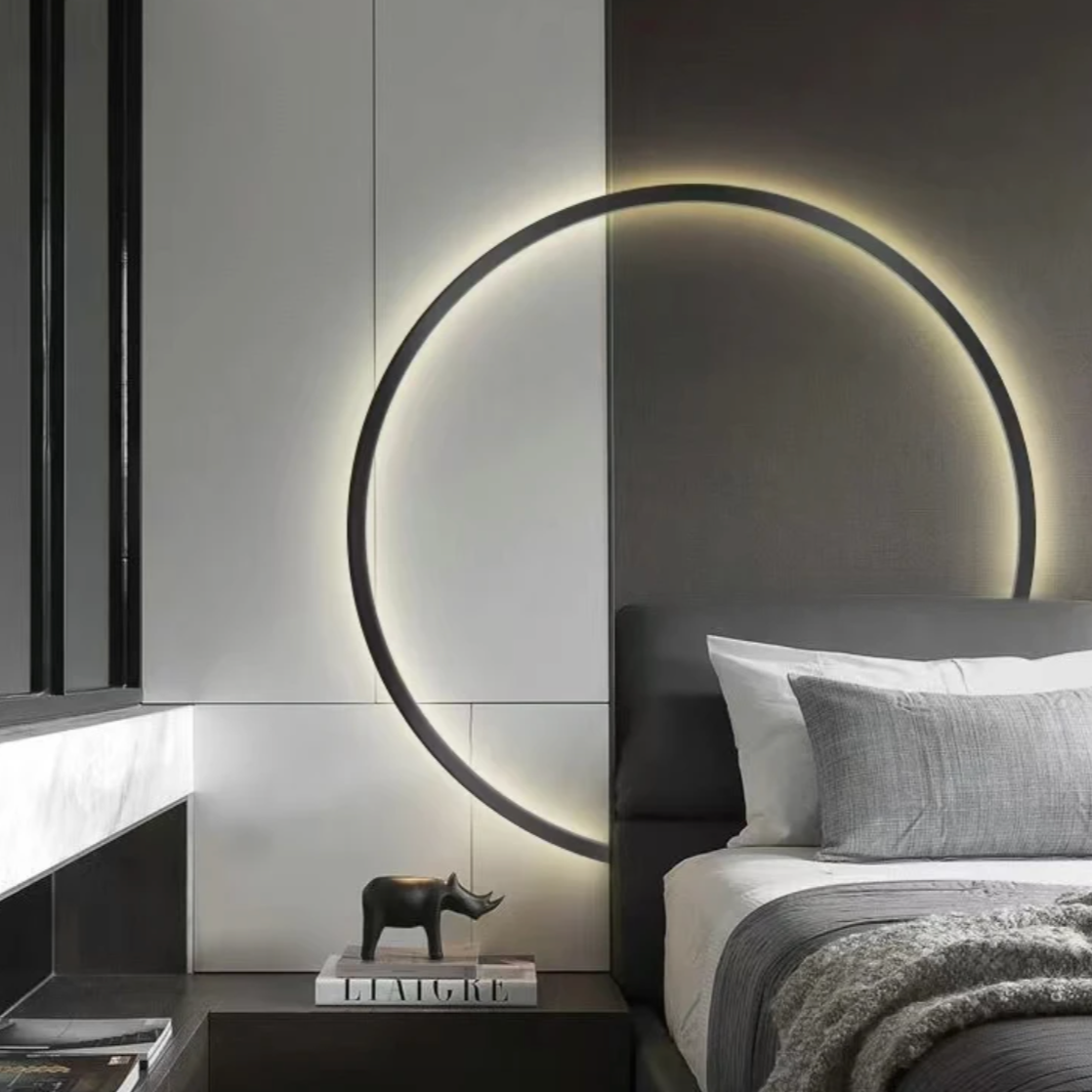 LED Ring Wandlamp