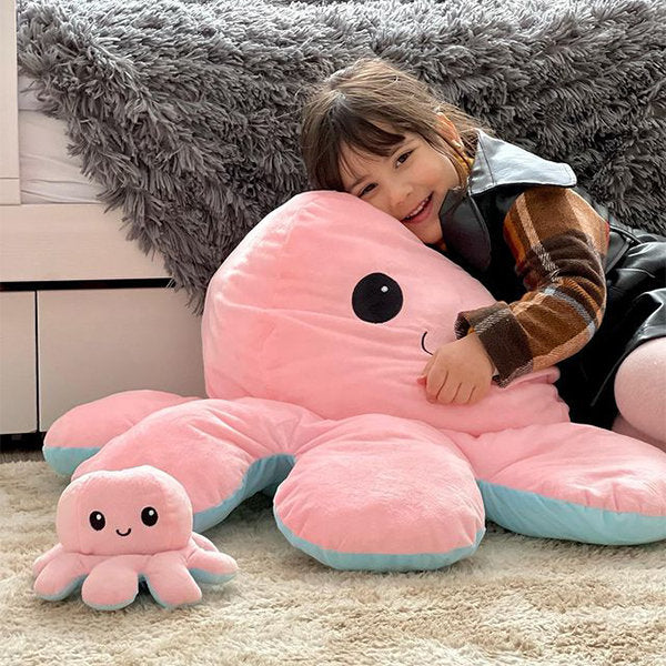 SnuggleBuddy - Schattige Pluche Octopus Knuffel voor Kinderen